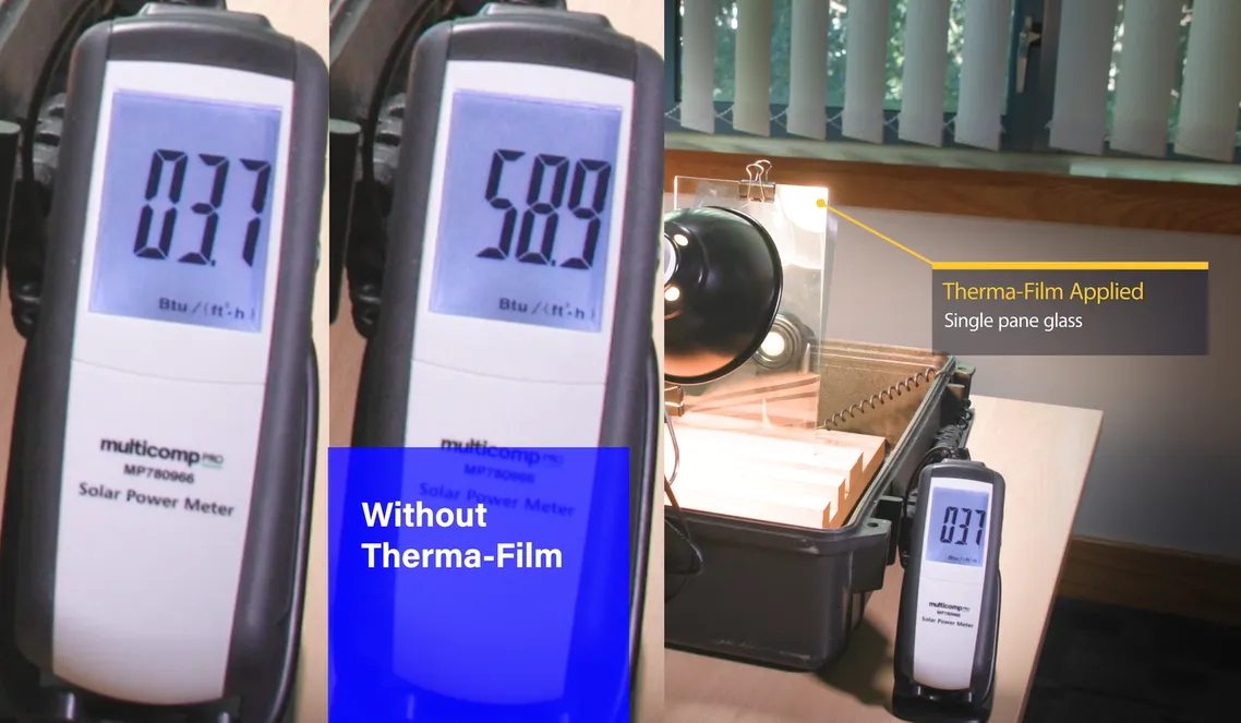A video demonstration of Therma-Film
